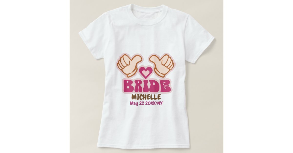 Custom funny wedding T-Shirt | Zazzle