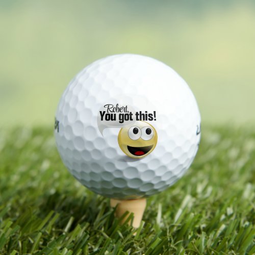 Custom Funny YOU GOT THIS Golf Balls