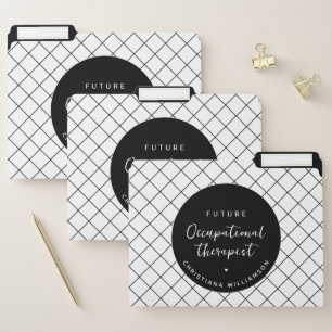 Custom Future OT Occupational Therapist Elegant File Folder