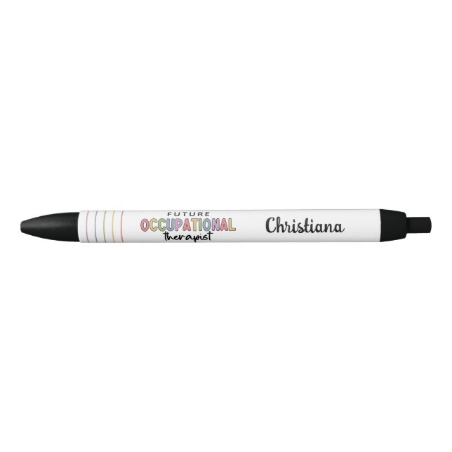Custom Future OT Occupational Therapist OT Student Pen (Front)
