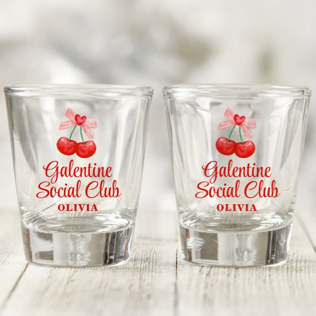 Custom Galentine's Party Favor Gift, Shot glass (Creator Uploaded)
