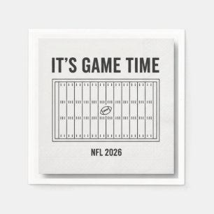 Custom Game Day Football Tailgate Party Paper Napk Napkins
