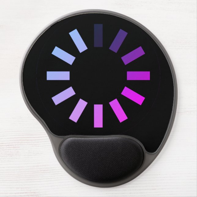 Custom Gaming Mouse Pad with Wrist Rest (Front)