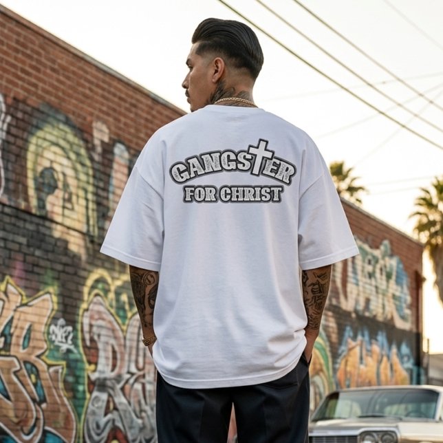 Custom  Gangster for Christ T-shirt  (Custom Gangster for Christ T-shirt)