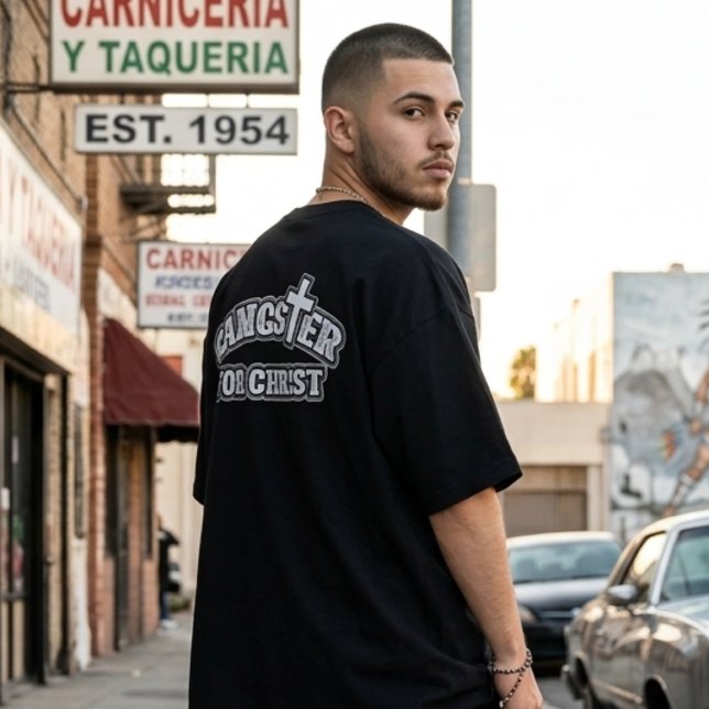 Custom Gangster for Christ T-shirt (Custom Gangster for Christ T-shirt)