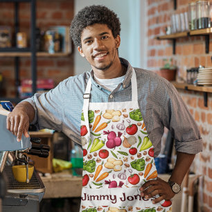 Custom Gardening Vegetable Apron
