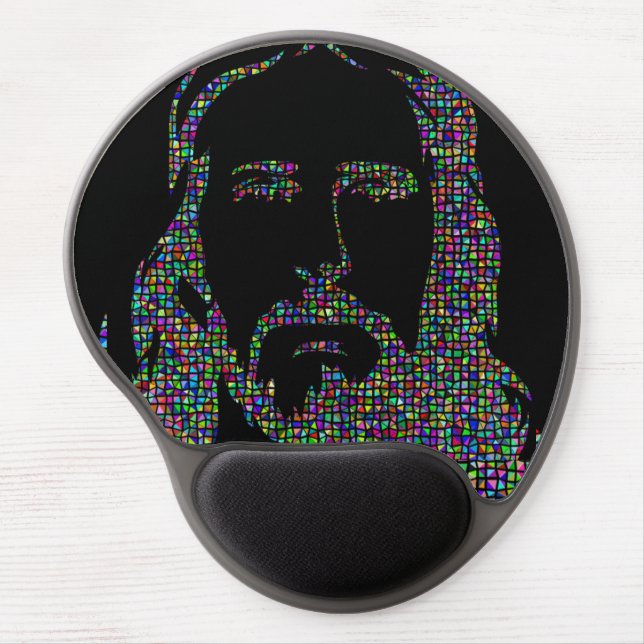 Custom Gel Wrist Support Mouse Pads for Computers (Front)