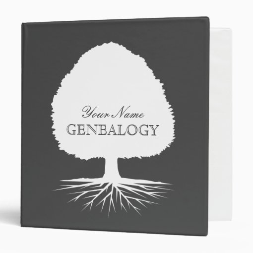 Custom Genealogy Binder For Ancestry Family Tree | Zazzle