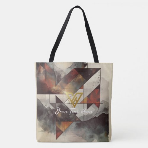 Custom  Geometric_Allure_Tote_Bag Tote Bag