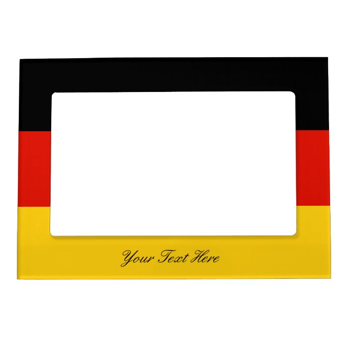 Custom German flag of Germany photo frame Zazzle