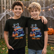 Custom Ghoul Gang Monster Truck Boys Halloween