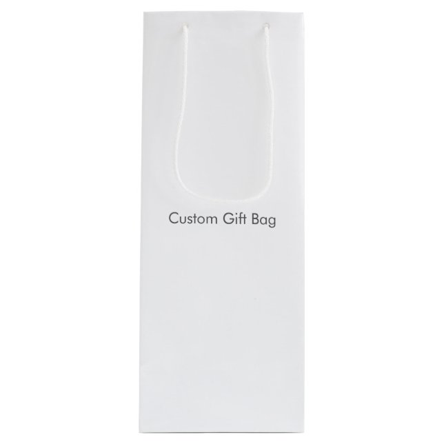 Custom Gift Bag - Small, Glossy (Front)