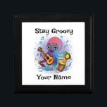 Custom Gift Box | Retro Octopus | Name & Text<br><div class="desc">✨ A retro octopus keepsake box you can make your own!
🖊️ Customize the top phrase add any name for a one-of-a-kind gift.
💍 Perfect for jewelry, small treasures, and meaningful keepsakes.
🎁 Great for birthdays, holidays, and fun personalized surprises.</div>