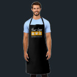 Custom Gift For Men Birthday Him Father Husband Apron<br><div class="desc">You can customize it with your photo,  logo or with your text.  You can place them as you like on the customization page. Modern,  unique,  simple,  or personal,  it's your choice.</div>