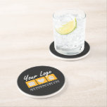 Custom Gift For Men Birthday Him Father Husband Coaster<br><div class="desc">You can customize it with your photo,  logo or with your text.  You can place them as you like on the customization page. Modern,  unique,  simple,  or personal,  it's your choice.</div>