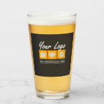 Custom Gift For Men Birthday Him Father Husband Glass<br><div class="desc">You can customize it with your photo,  logo or with your text.  You can place them as you like on the customization page. Modern,  unique,  simple,  or personal,  it's your choice.</div>