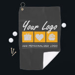 Custom Gift For Men Birthday Him Father Husband Golf Towel<br><div class="desc">You can customize it with your photo,  logo or with your text.  You can place them as you like on the customization page. Modern,  unique,  simple,  or personal,  it's your choice.</div>