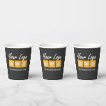 Custom Gift For Men Birthday Him Father Husband Paper Cups<br><div class="desc">You can customize it with your photo,  logo or with your text.  You can place them as you like on the customization page. Modern,  unique,  simple,  or personal,  it's your choice.</div>
