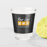 Custom Gift For Men Birthday Him Father Husband Shot Glass<br><div class="desc">You can customize it with your photo,  logo or with your text.  You can place them as you like on the customization page. Modern,  unique,  simple,  or personal,  it's your choice.</div>