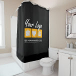 Custom Gift For Men Birthday Him Father Husband Shower Curtain<br><div class="desc">You can customize it with your photo,  logo or with your text.  You can place them as you like on the customization page. Modern,  unique,  simple,  or personal,  it's your choice.</div>