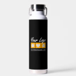 Custom Gift For Men Birthday Him Father Husband Water Bottle<br><div class="desc">You can customize it with your photo,  logo or with your text.  You can place them as you like on the customization page. Modern,  unique,  simple,  or personal,  it's your choice.</div>