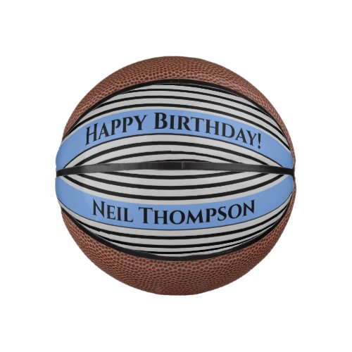Custom gift  Happy Birthday  basketball