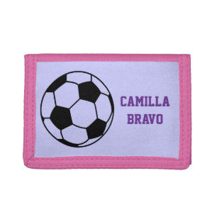 Custom Gift Kids Girl Soccer nice wallet football