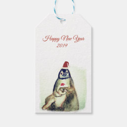 Custom Gift Tag, Penguins Gift Tags