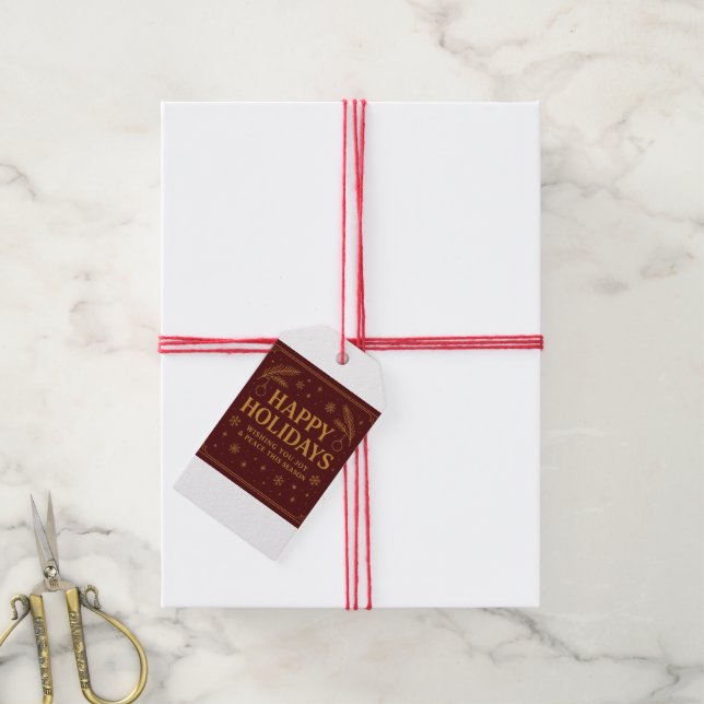 Custom Gift Tags (With Twine)