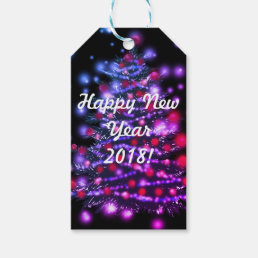 Custom Gift Tags Happy New Year 2018