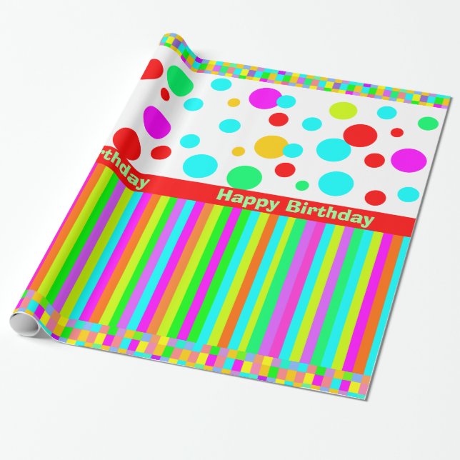 CUSTOM GIFT WRAP PAPPER,birthday ,xmas gift (Unrolled)
