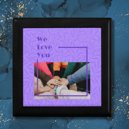 Custom Gifts for Friends Moving Away Violet Gift Box