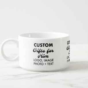 Custom Gifts for Him Chili Soup Mug 14oz.