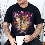 Custom Girlfriend Face Bootleg Rap T-Shirt<br><div class="desc">Bring the bold energy of the 90s back with this customizable vintage bootleg-style tee. Designed as a flexible template, it gives you the chance to create your own unique shirt inspired by the retro graphics and oversized designs that defined the decade. Whether you want to make a classic rap bootleg...</div>