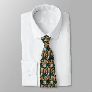 Custom Girlfriend Photo Personalized Neck Tie Men