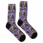 Custom Girlfriend Photo Purple Love