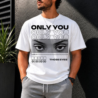Custom Girlfriend Valentine's Day Gifts Boyfriend T-Shirt