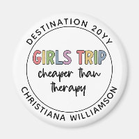 Custom Girls Trip Cheaper Than Therapy Girls Vacay
