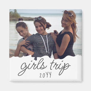 Custom Girls Trip Girls weekend Getaway Souvenir Magnet
