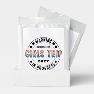 Custom Girls Trip in Progress Gradient Funny Lemonade Drink Mix