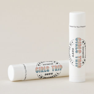 Custom Girls Trip in Progress Gradient Funny Lip Balm