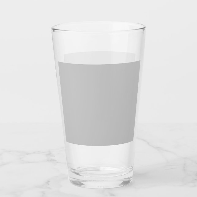Custom Glass Cup | Modern Minimal Drinkware (Front)