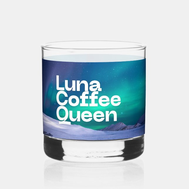 Custom Glass Cup | Personalized Clear Drinking Gla (Front)