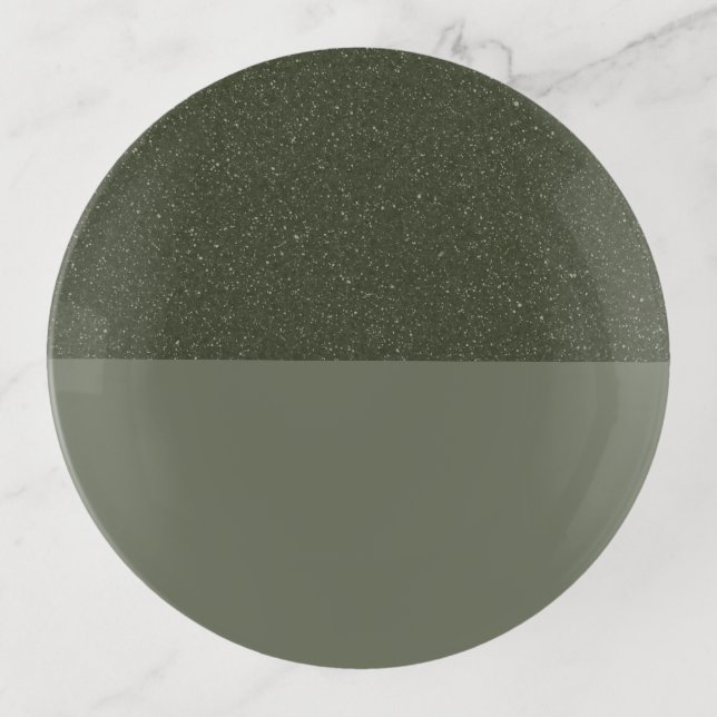 Custom Glitter & Moss Trinket Tray – Bulk Ready (Front)