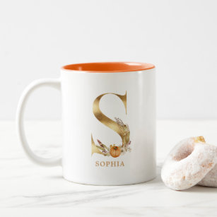 Embossed Letter S Monogram Initial Mug Mud Pie – Mug Barista