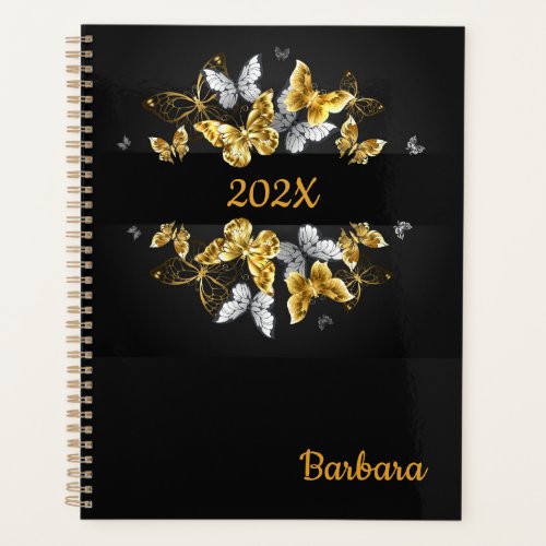 Custom Gold And Silver Beautifies  Planner