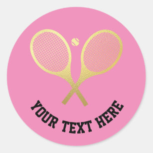 pink tennis racket clipart