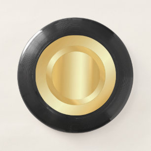 Custom Gold Look Elegant Blank Trendy Template Wham-O Frisbee