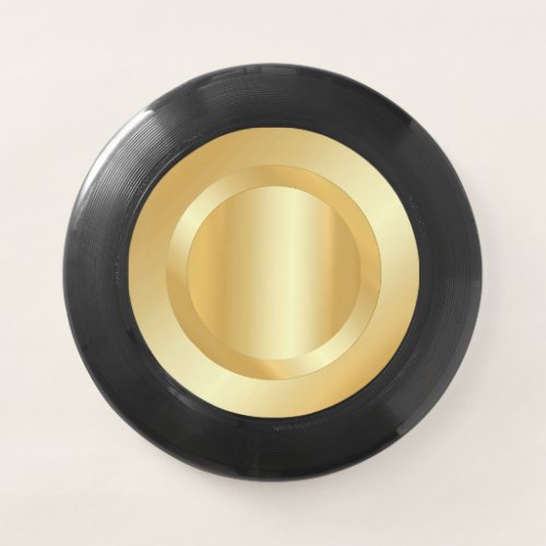 Custom Gold Look Elegant Blank Trendy Template Wham_O Frisbee