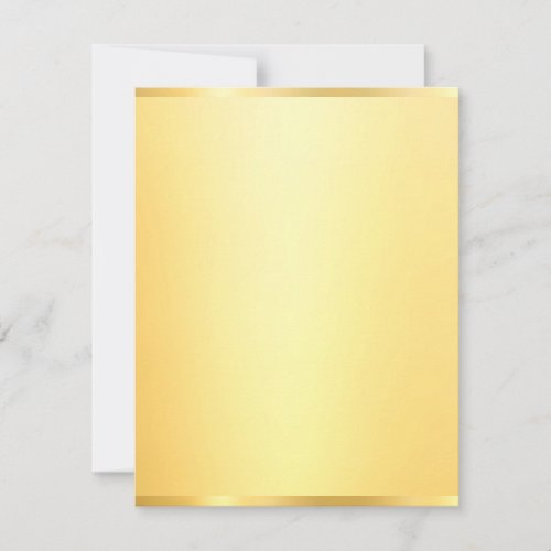 Custom Gold Look Modern Elegant Blank Template